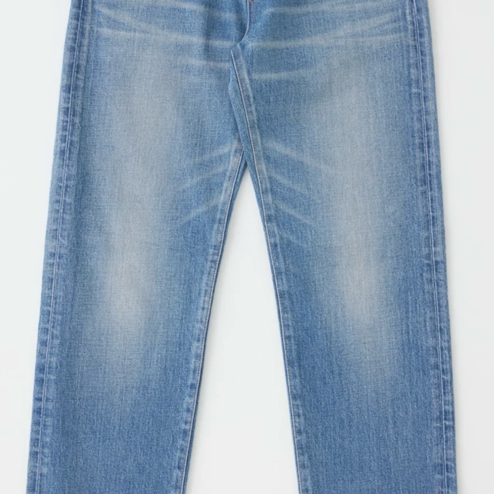 Moussy Light Blue Straight Leg Jeans